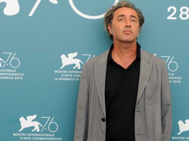 Il regista Paolo Sorrentino 