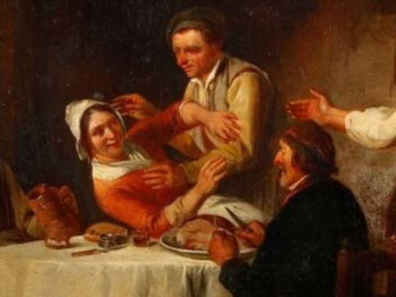 Interno di taverna,  Eug&egrave;ne Fran&ccedil;ois de Block, 1732-33