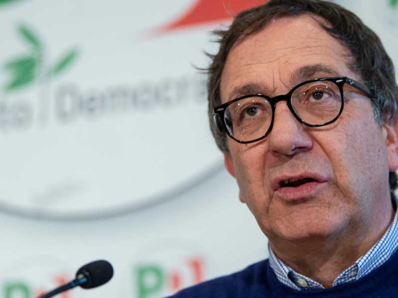 Bruno Astorre, senatore, segretario del Pd in Lazio (foto LaPresse)