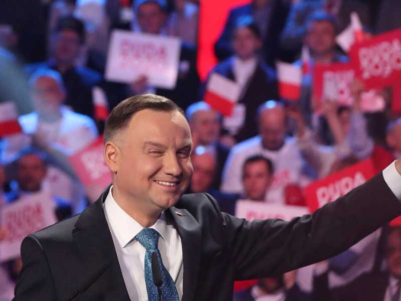 Il presidente della Polonia Andrzej Duda (LaPresse)