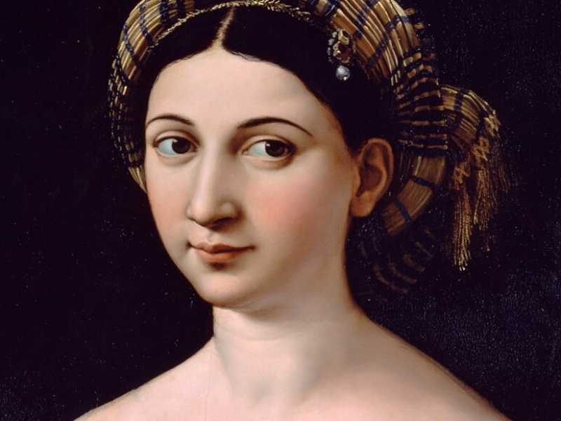 La Fornarina di Raffaello Sanzio