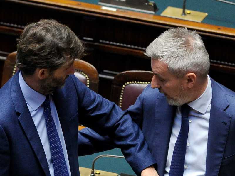 Guerini in aula (La Presse)