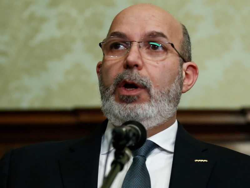 Vito Crimi, reggente e capo politico del M5s (foto LaPresse)