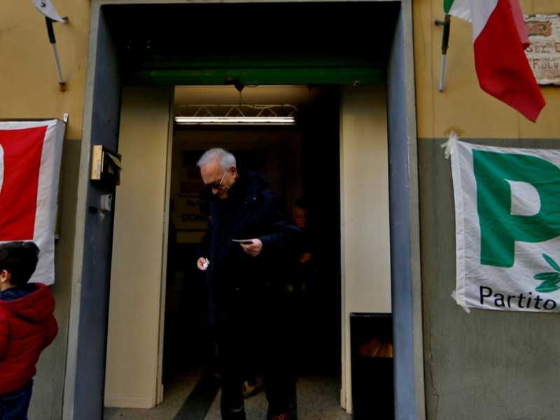 Primarie Pd del marzo 2019, il voto a Roma (LaPresse)
