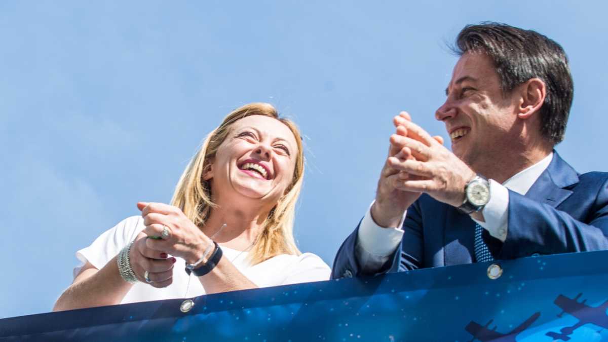 Immagine di Idee di Meloni per un patto con Conte