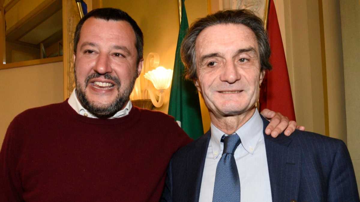 Immagine di Il primo ad aver perso fiducia in Fontana è proprio Salvini