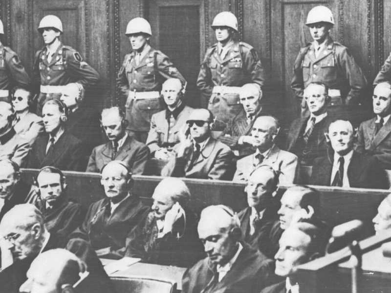 Processo di Norimberga (foto LaPresse)