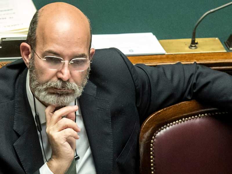 Vito Crimi, reggente del M5s (foto LaPresse)