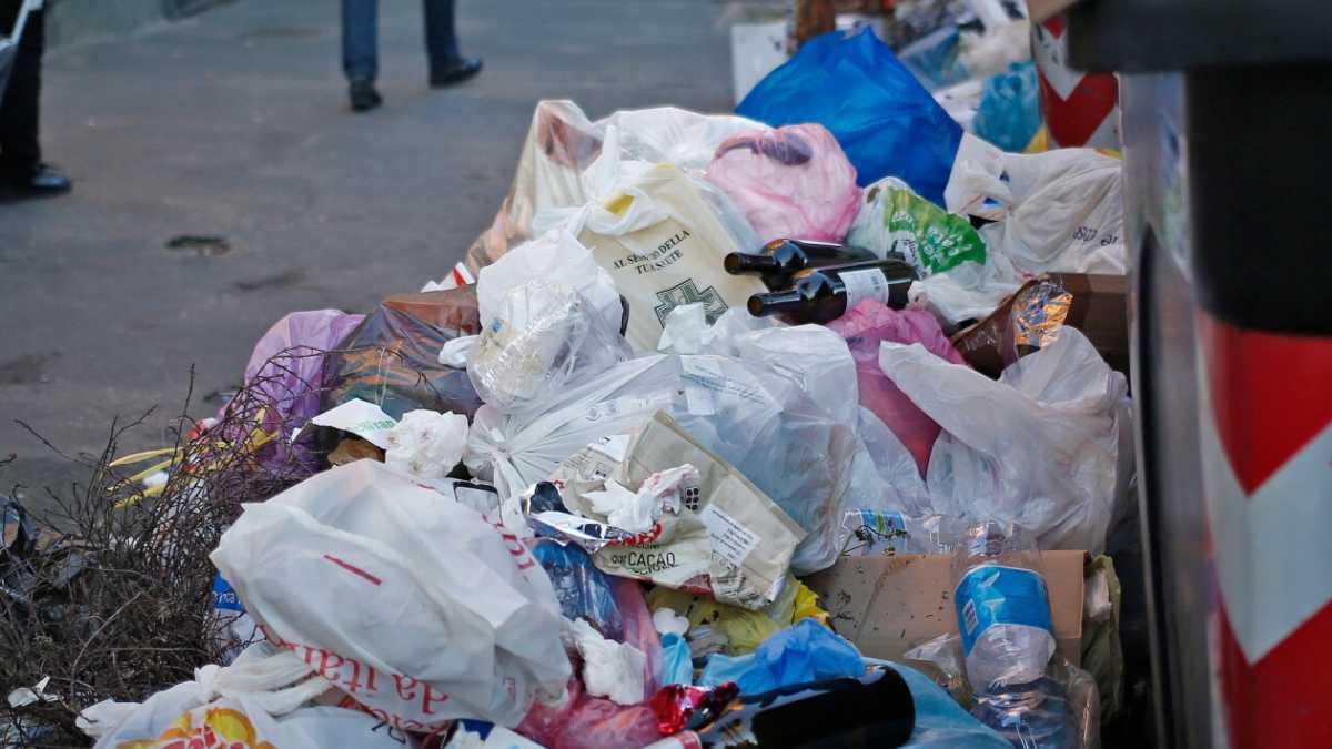 Immagine di Roma discarica aperta