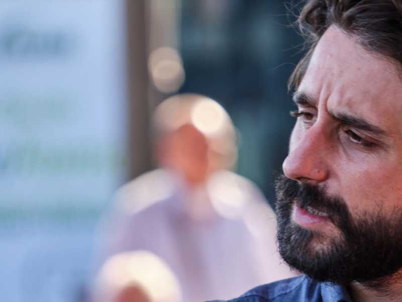Amedeo Ciaccheri, presidente del Municipio Roma VIII(foto LaPresse)