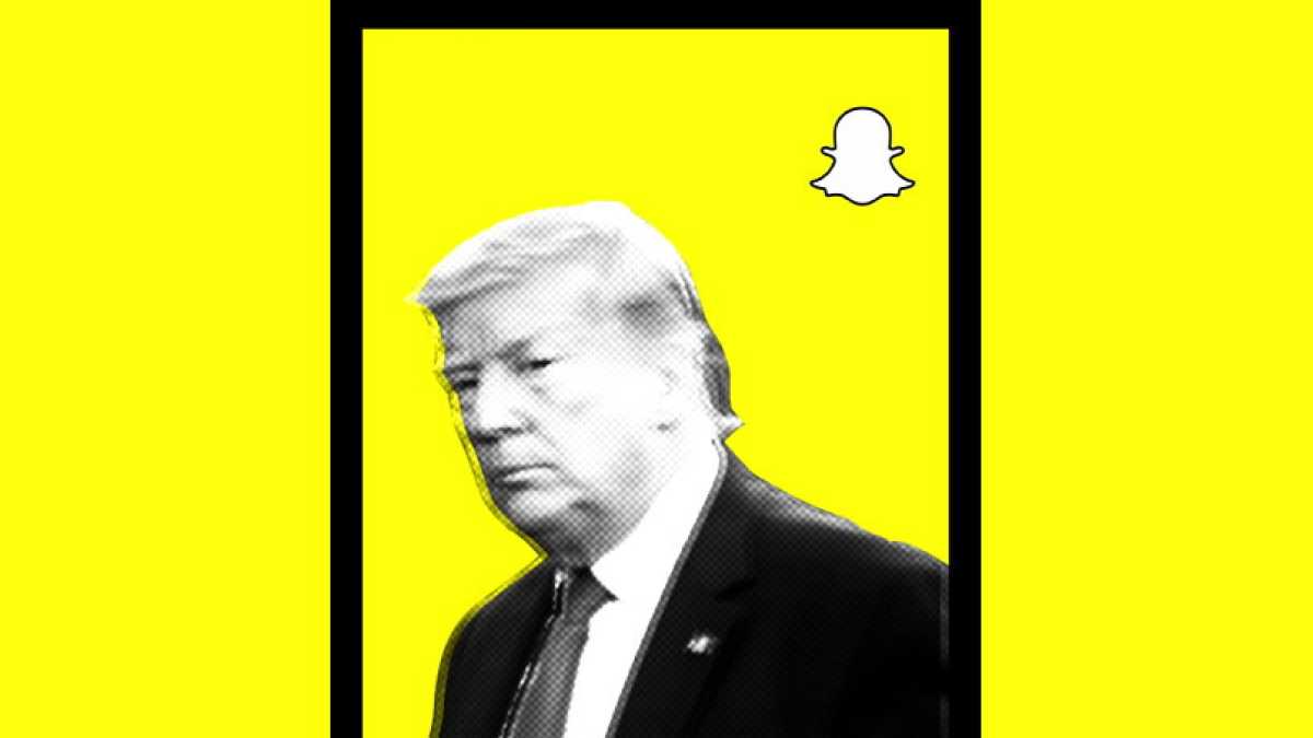 Immagine di Perché ora Trump litiga con Snapchat