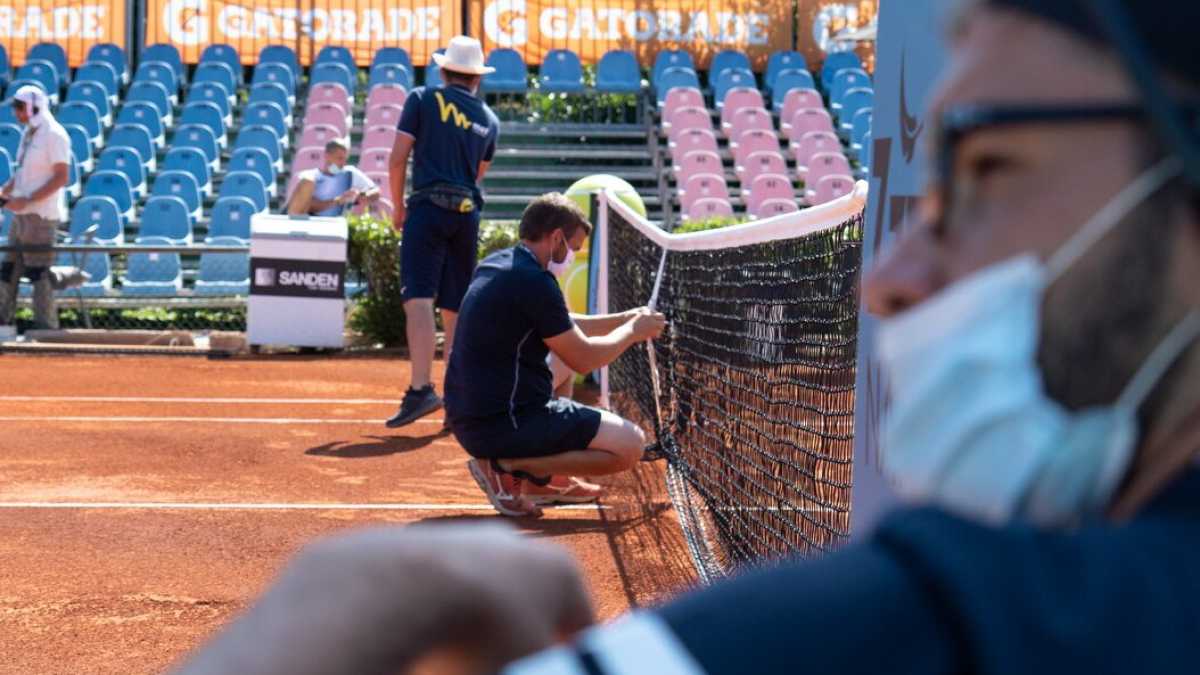 Immagine di Come è lento il tennis sanificato