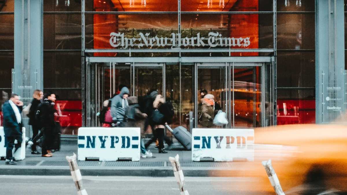 Immagine di Il New York Times in crisi di nervi