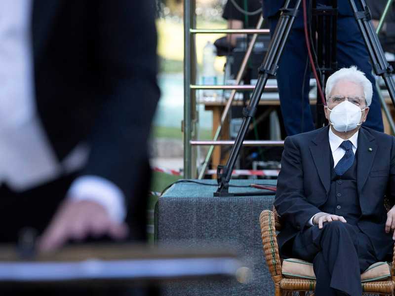 Sergio Mattarella (foto LaPresse)