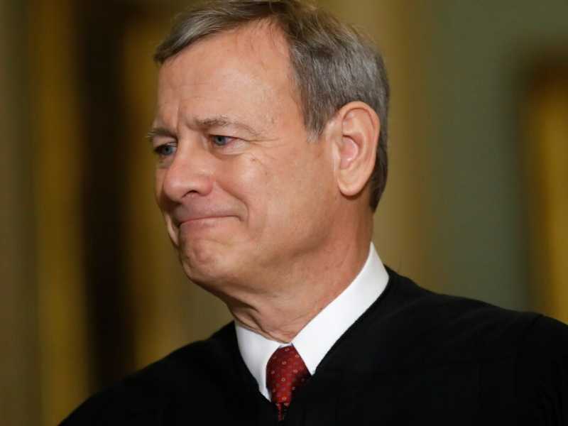 Il presidente della Corte suprema america, John Roberts (foto LaPresse)