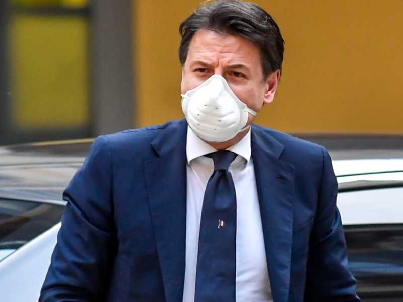 Il premier Giuseppe Conte (foto LaPresse)