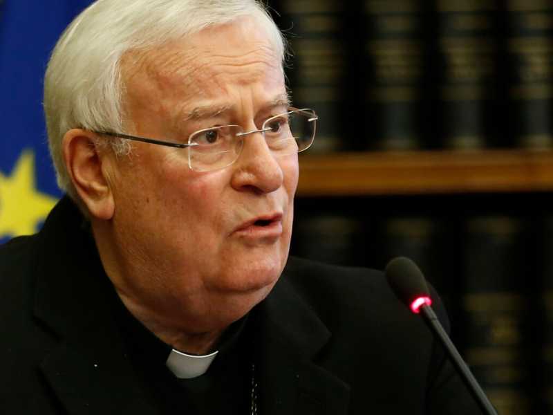 Il cardinale Gualtiero Bassetti, presidente della Cei (foto LaPresse)