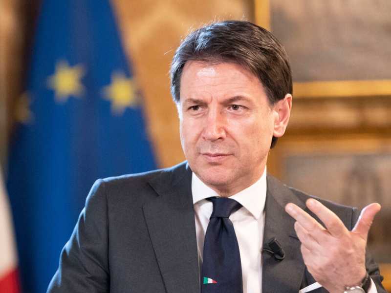 Giuseppe Conte (foto LaPresse)