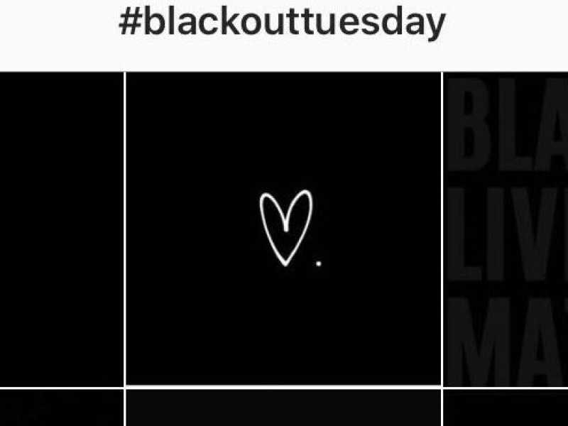 Il blackout della ragione di alcuni artisti italiani su Instagram