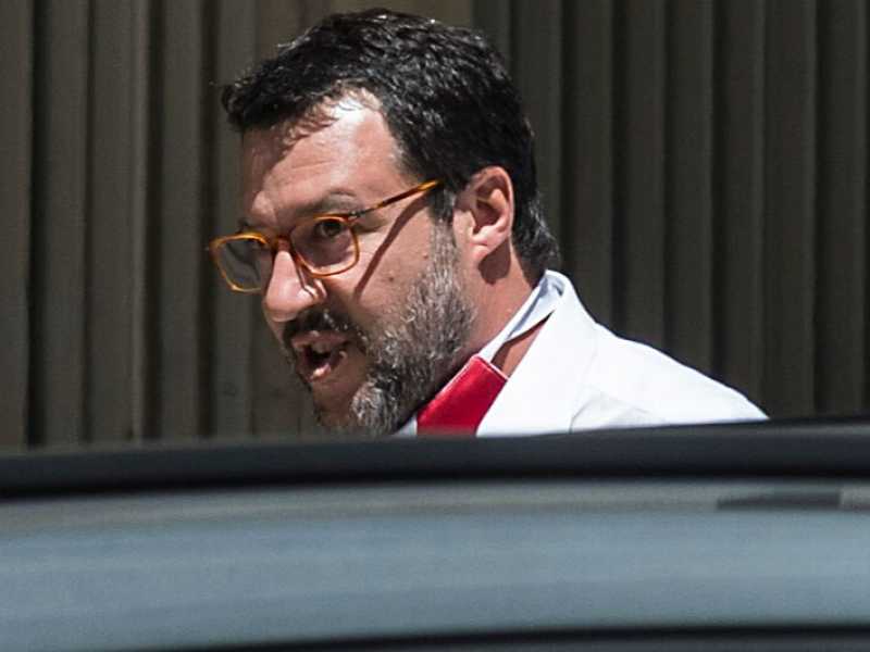 Matteo Salvini (foto LaPresse)
