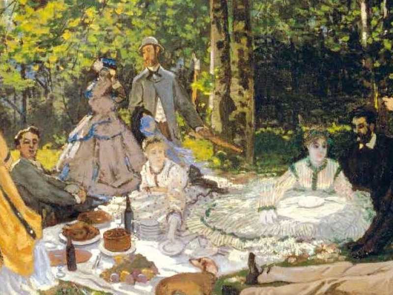 Picnic sull&rsquo;erba, Chailly &ndash; Claude Monet
