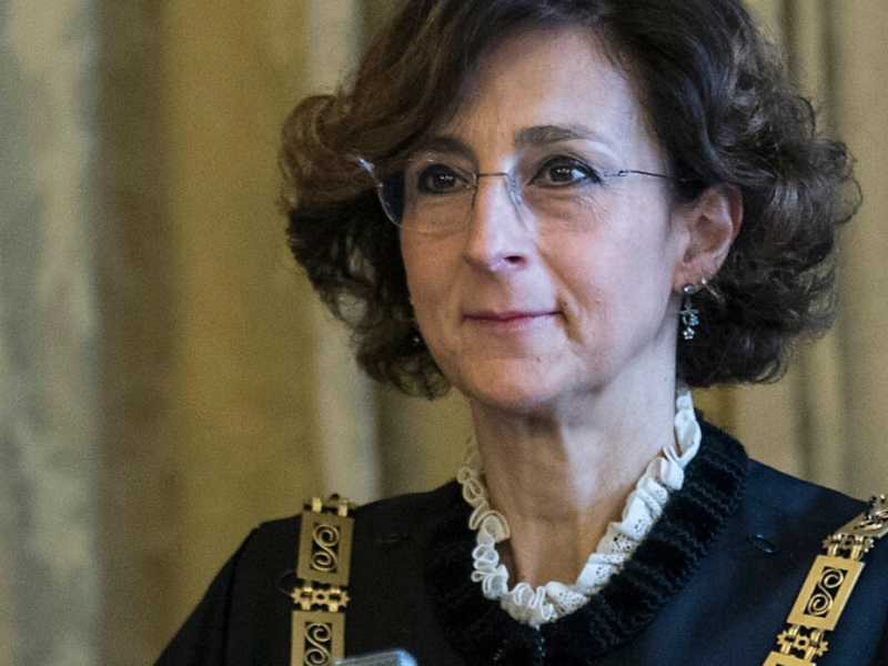 Marta Cartabia, attuale presidente della Corte costituzionale (foto LaPresse)