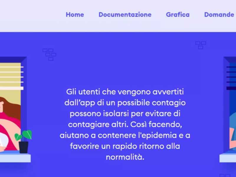 Non conta se la app è rosa o azzurra, ma se scova il virus