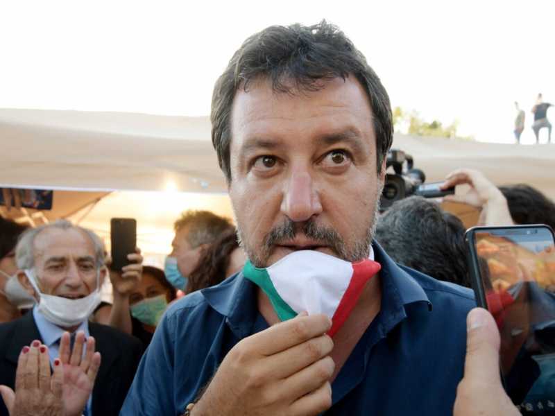 Matteo Salvini (foto LaPresse)