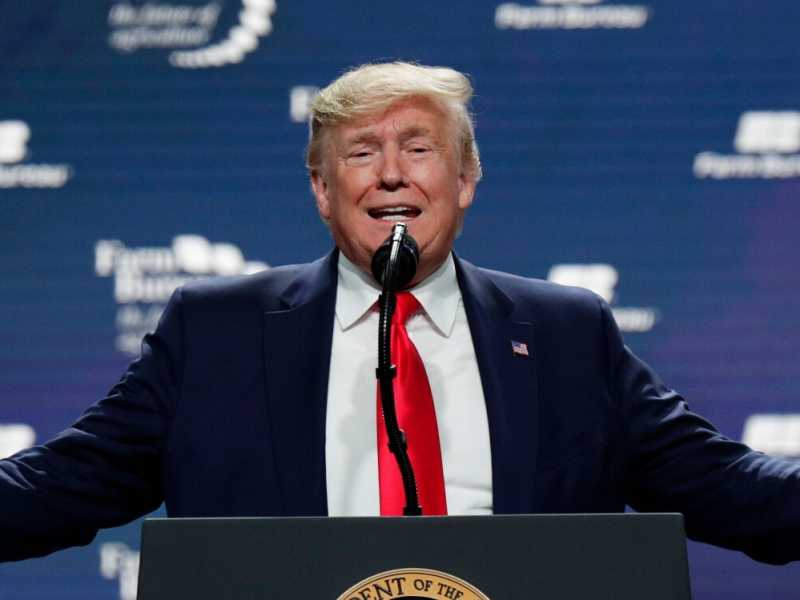 Donald Trump (foto LaPresse)