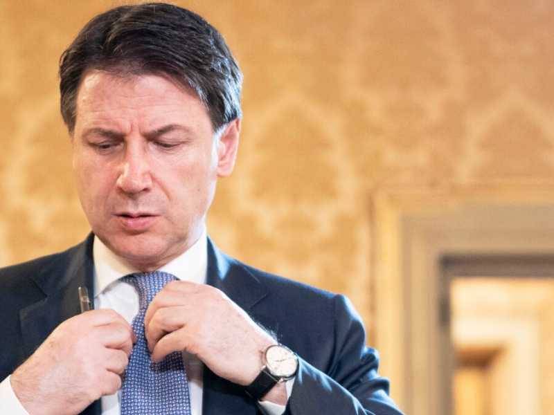 Giuseppe Conte (foto LaPresse)
