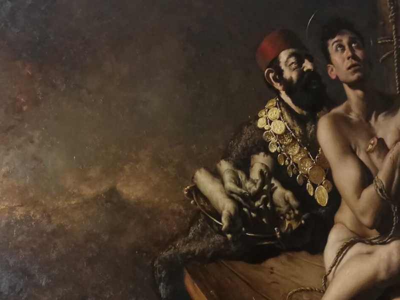 "San Pelagio di Cordova, martire della purezza", Giovanni Gasparro (foto da Facebook)