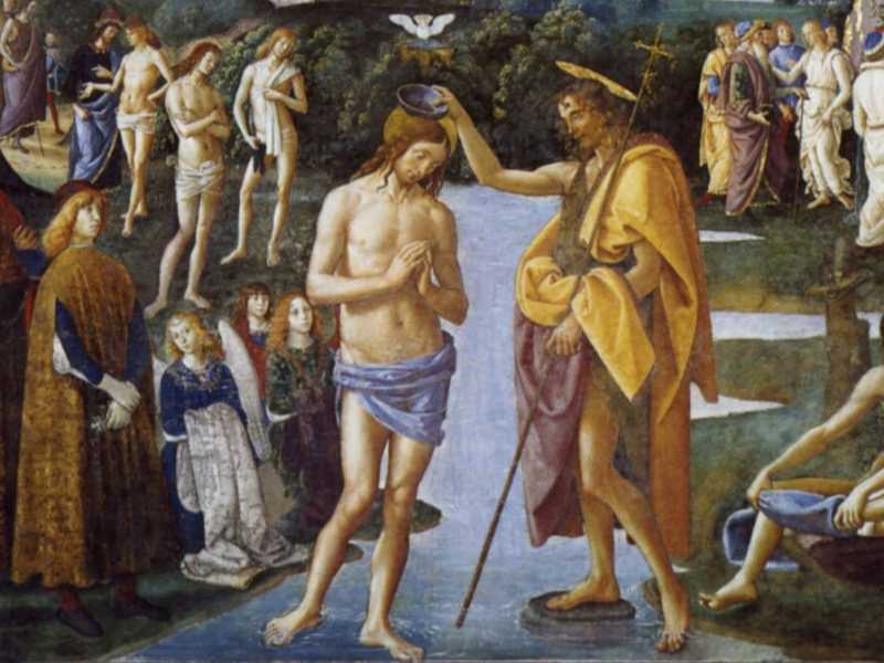 Il Battesimo di Cristo, un affresco di Pietro Perugino e aiuti, realizzato verso il 1482 e facente parte della decorazione del registro mediano della Cappella Sistina in Vaticano