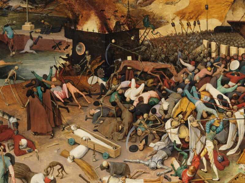 Trionfo della morte, Pieter Bruegel il vecchio, 1562 (Wikipedia)