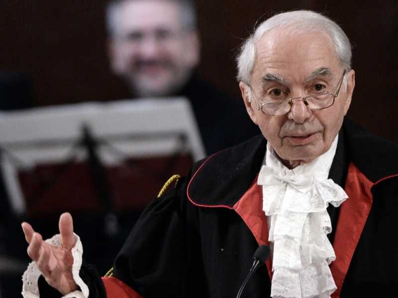 Giuliano Amato (foto LaPresse)