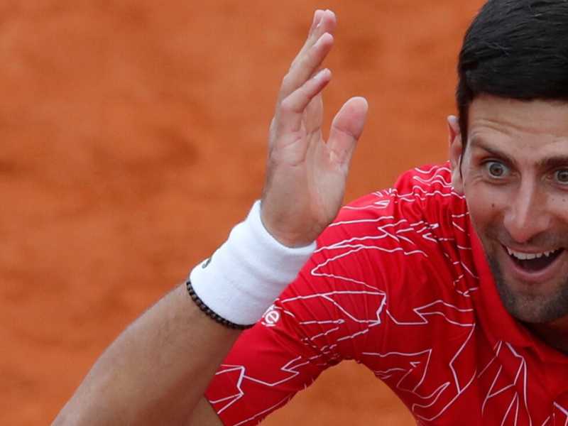 Novak Djokovic &egrave; risultato positivo al coronavirus (foto LaPresse)
