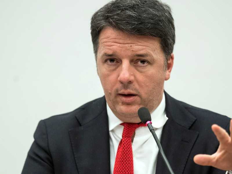 Matteo Renzi (foto LaPresse)