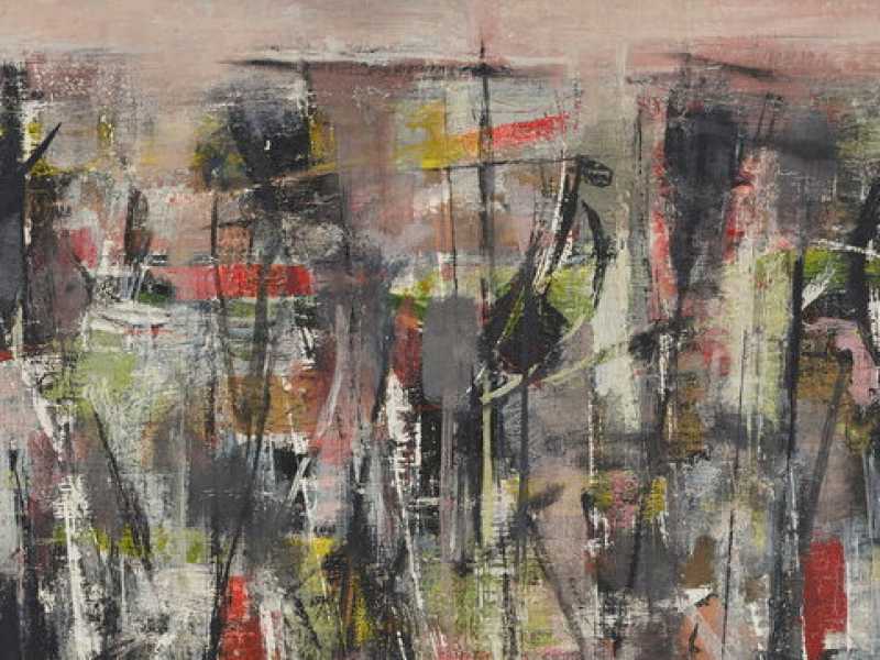 Norman Lewis, Senza titolo, 1949 - olio su tela