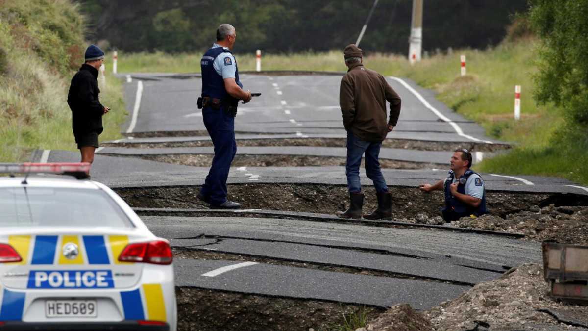 Immagine di Un terremoto di 7.8 di magnitudo devasta la Nuova Zelanda