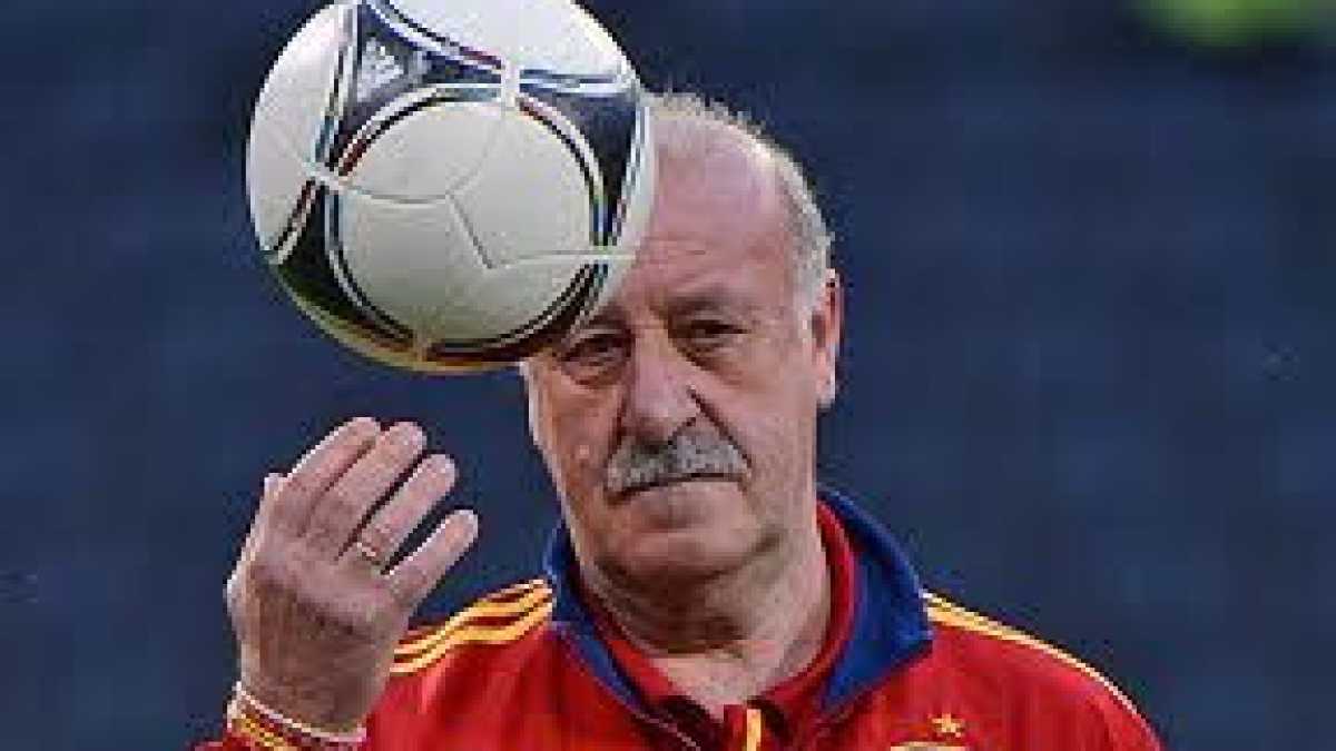 Immagine di Vicente del Bosque, come essere "vertical" restando un "hombre normal"