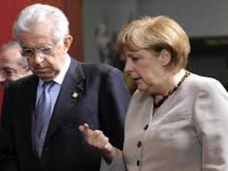 Sintonie Monti-Merkel su (quasi) tutto