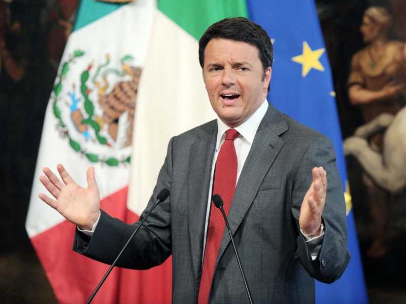 Matteo Renzi (foto LaPresse)
