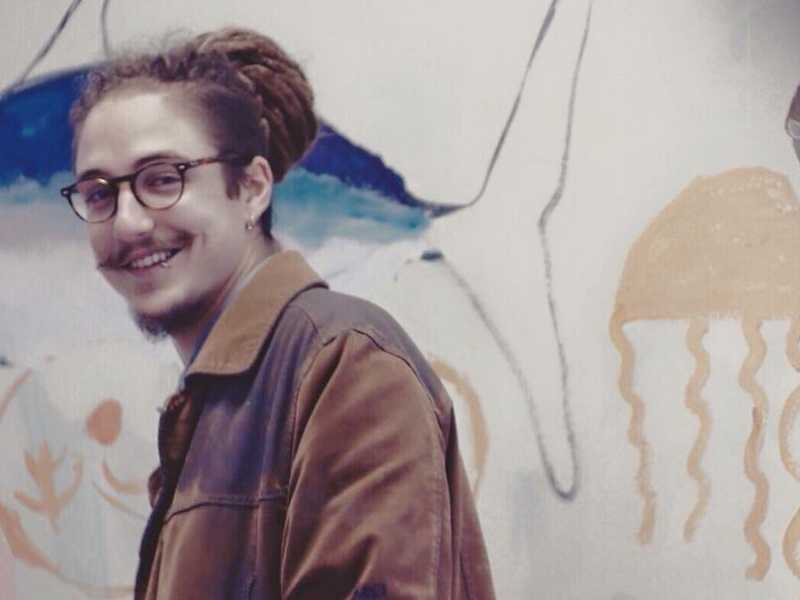 Vittorio Bos Andrei, in arte Cranio Randagio (foto via Twitter)