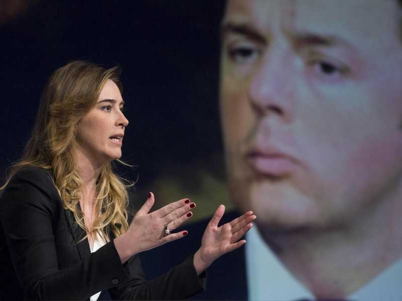 Il ministro Maria Elena Boschi (foto LaPresse)