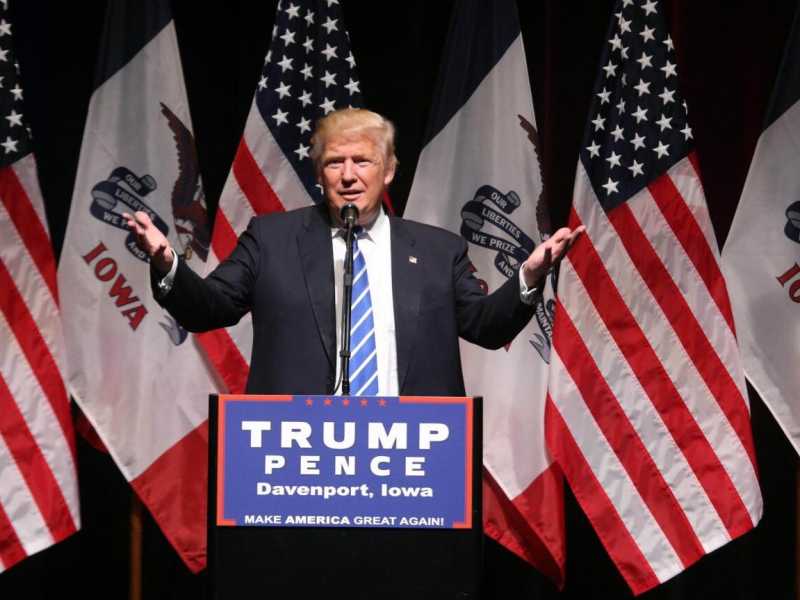 Donald Trump (foto LaPresse)