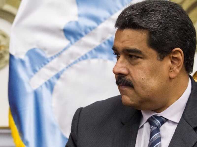 Il presidente venezuelano Nicol&agrave;s Maduro (foto LaPresse)