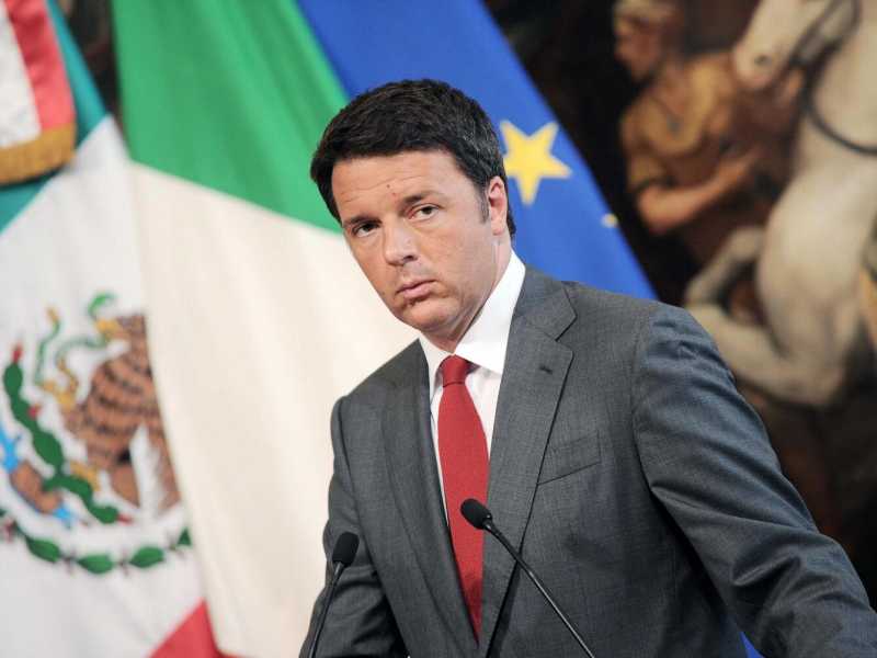 Matteo Renzi (foto LaPresse)