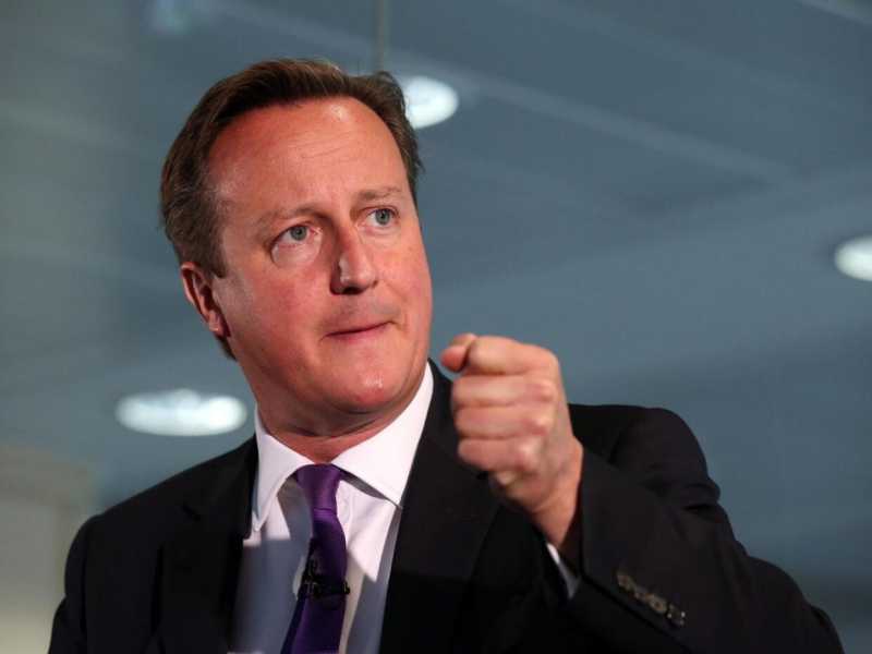 David Cameron (foto LaPresse)