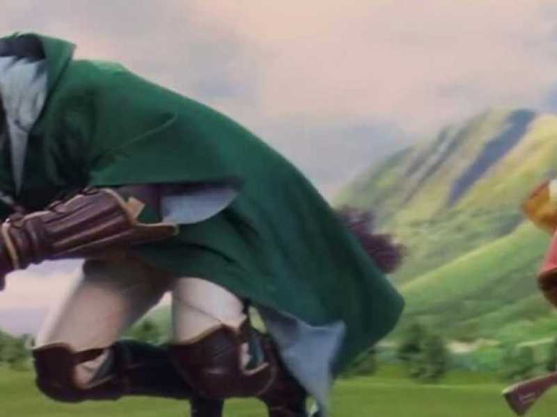 Una scena della partita di Quidditch in un film di Harry Potter (fotoYoutube)