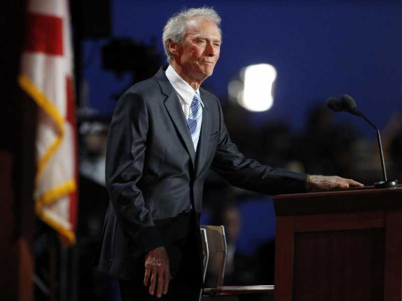 Clint Eastwood (foto LaPresse)