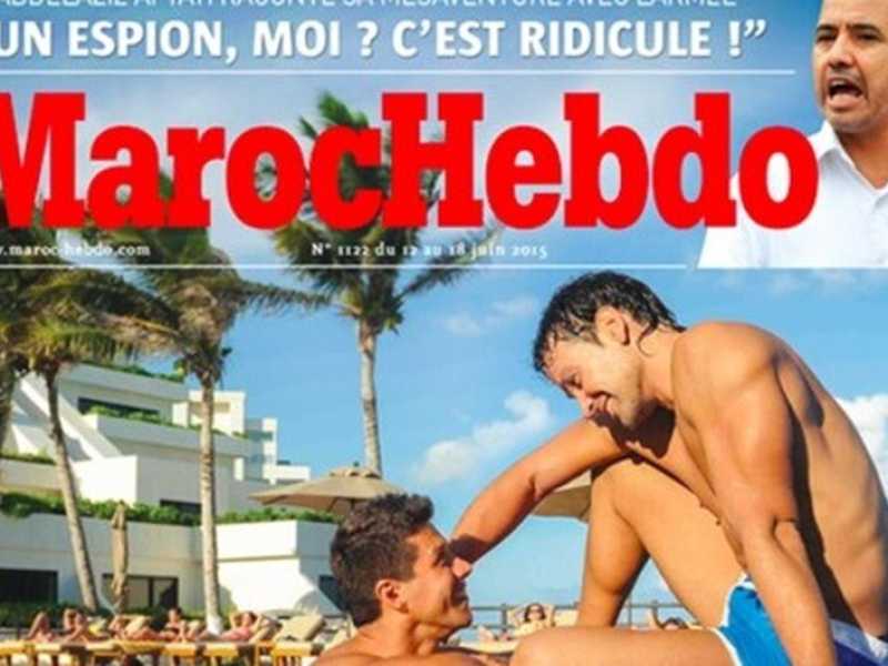 La copertina di Maroc Hebdo
